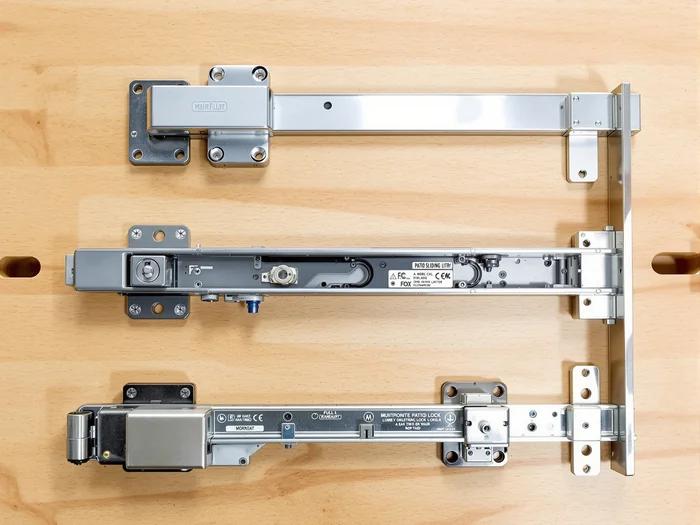 Different types of sliding and patio door lock mechanisms